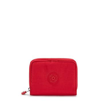 Portfele Kipling Money Love Klasyczne Small Wallet Czerwone | PL 1012MQ